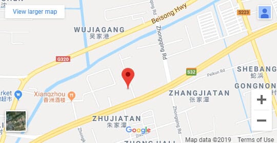 google map: Unit B-3, No.206, Peikun Road, Minhang District, Shanghai 201111, P.R. China