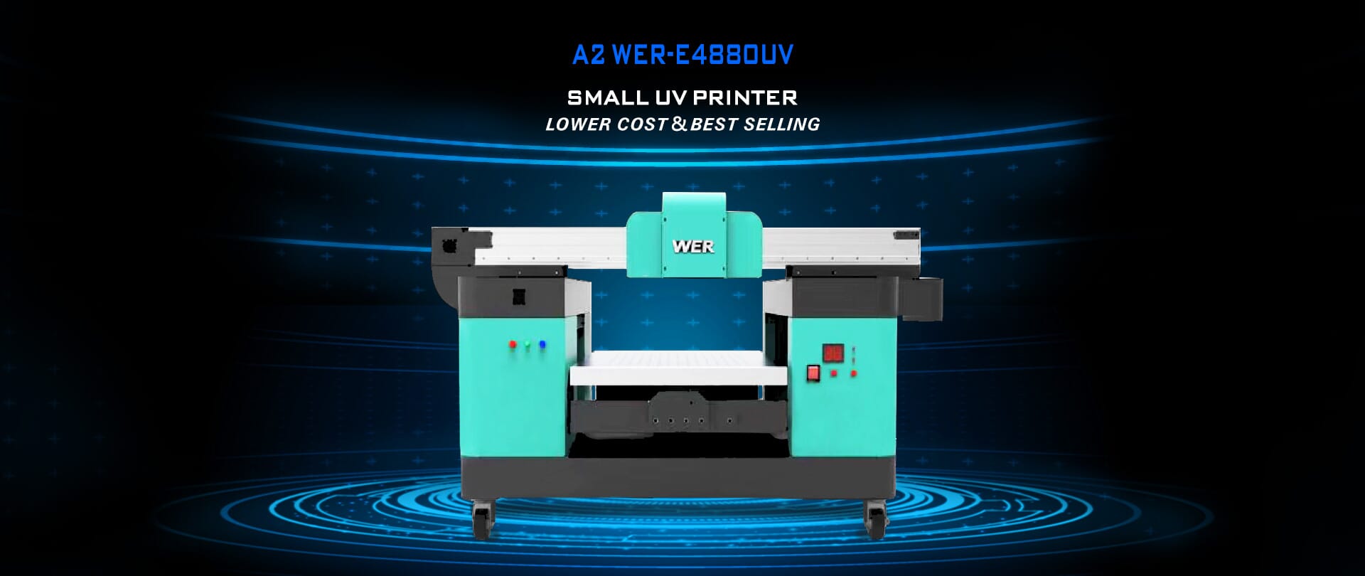 WER A2 WER-E4880UV Small UV Printer WER A2 WER-E4880UV Small UV Printer